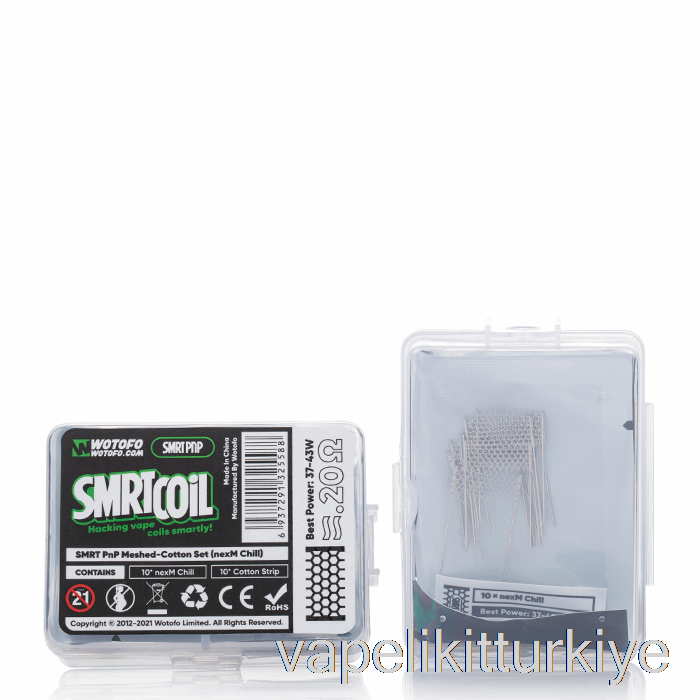 Vape Elektronik Sigara Wotofo Smrt Pamuk Seti [pamuk Seti] Nexmesh Chill